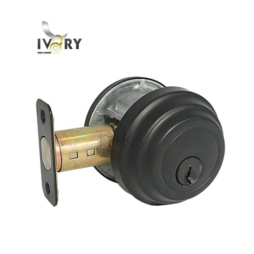 Heavy Duty Deadbolt Single Cylinder Us15 Stain Nickel Ansi Grade 3 Sc1 My Key Supply 6983